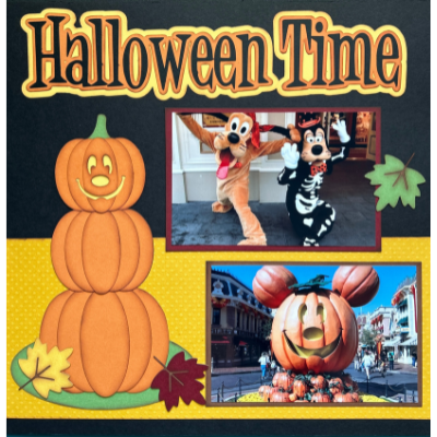 Halloween Time - Layout-