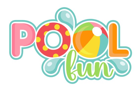 Pool Fun Title - SVG-