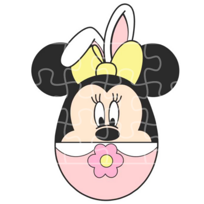 Easter Minnie Egg-